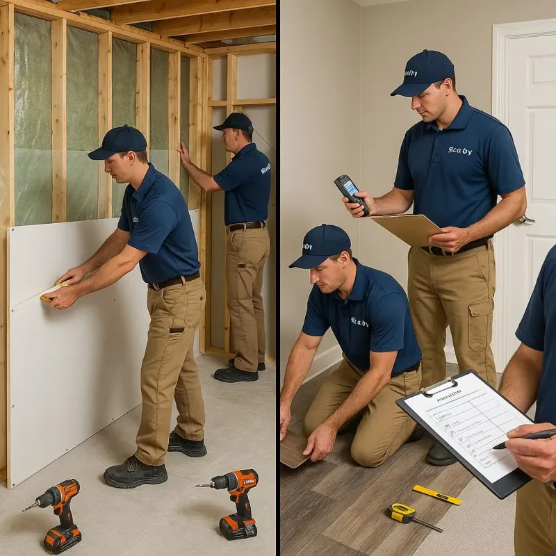 Repairs and Reconstruction process in Bernalillo County, NM